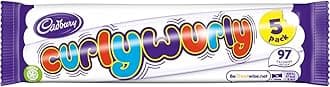 Cadbury Curly Wurly Chocolate Bar 5x21.5g 107.5g