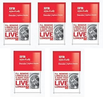 Washing Machine Cleaner, Descaler For Washing Machine Front Load and Top Load, Washing Machine Cleaning Powder, Descaling Powder For Washing Machine 100 gm (Pack Of 5)