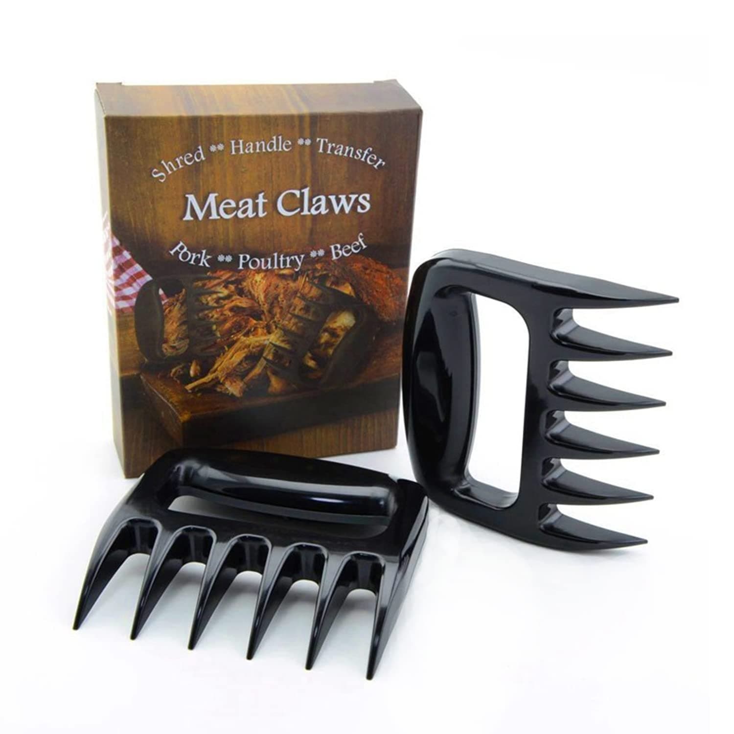 Meat Shredder BBQ, Meat Claws for Shredding Pulled Chicken and Beef, Barbecue Meat Shredder