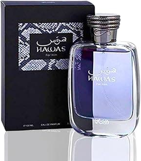 Rasasi Hawas for Men Eau de Parfum Spray, 3.33 Ounce