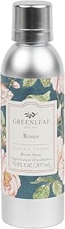 Greenleaf Gifts Roses Scented Room Air Freshener Spray | Non-Aerosol 7 oz Spray | Floral Scented Air Freshener for Home | Home Fragrance for Bedroom & Bathroom