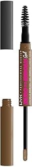 NYX PROFESSIONAL MAKEUP Zero to Brow Longwear Brow Gel - Taupe - Transfer-resistant, fade-resistant, and smudge-resistant (Vegan)