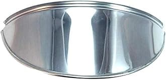 Compatible For Royal Enfield Headlight Shade | Cap Protect Headlight | Waterproof (Chrome) BS3 | BS4 | Halogen