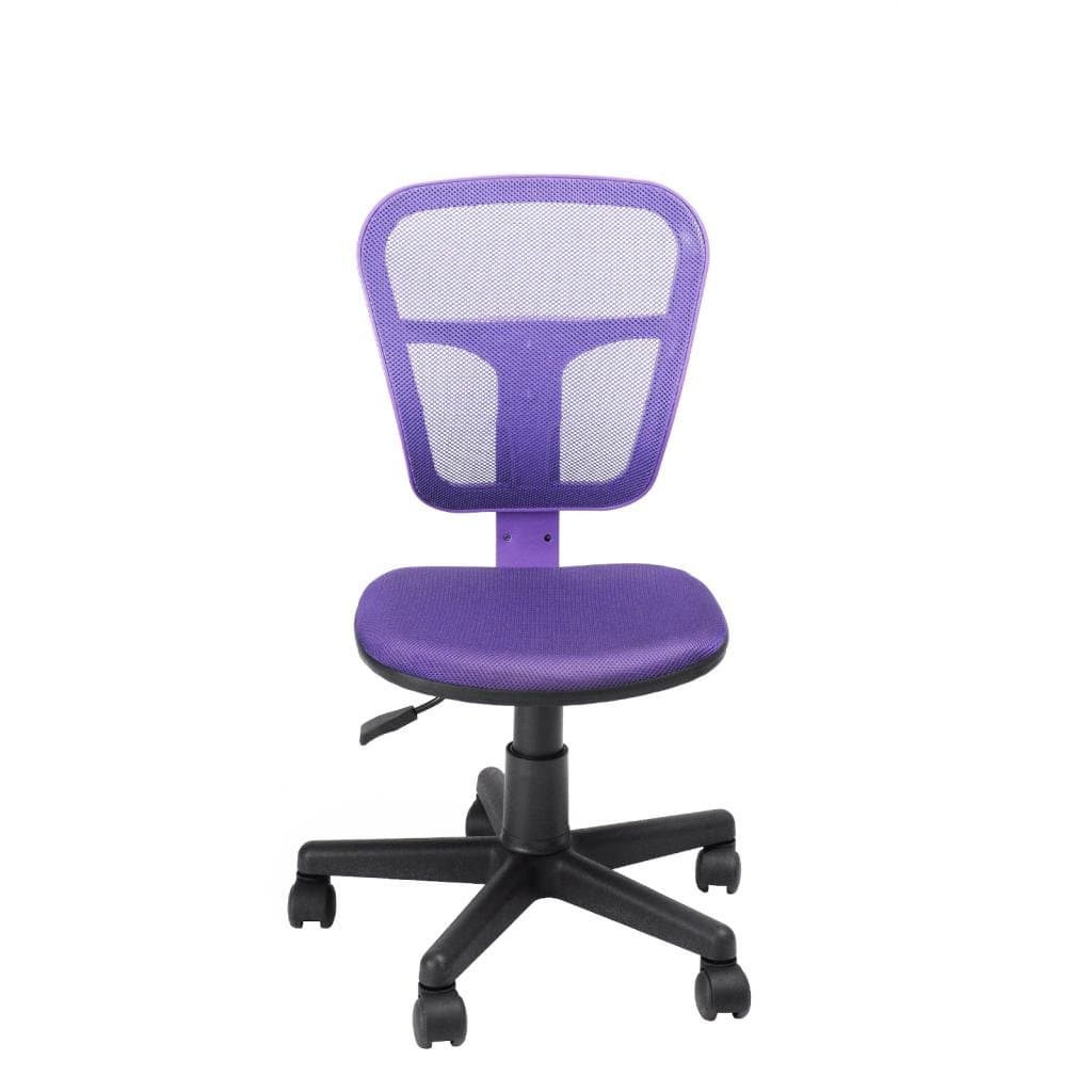 Purple Adjustable Office Chair Task Mesh Computer Chair