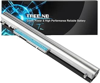 TREE.NB 8-Cell Long Life Spare 728460-001 752237-001 776622-001 LA04 Battery for HP Pavilion 14 15 TouchSmart Series, 248/340/350 G1, Silver