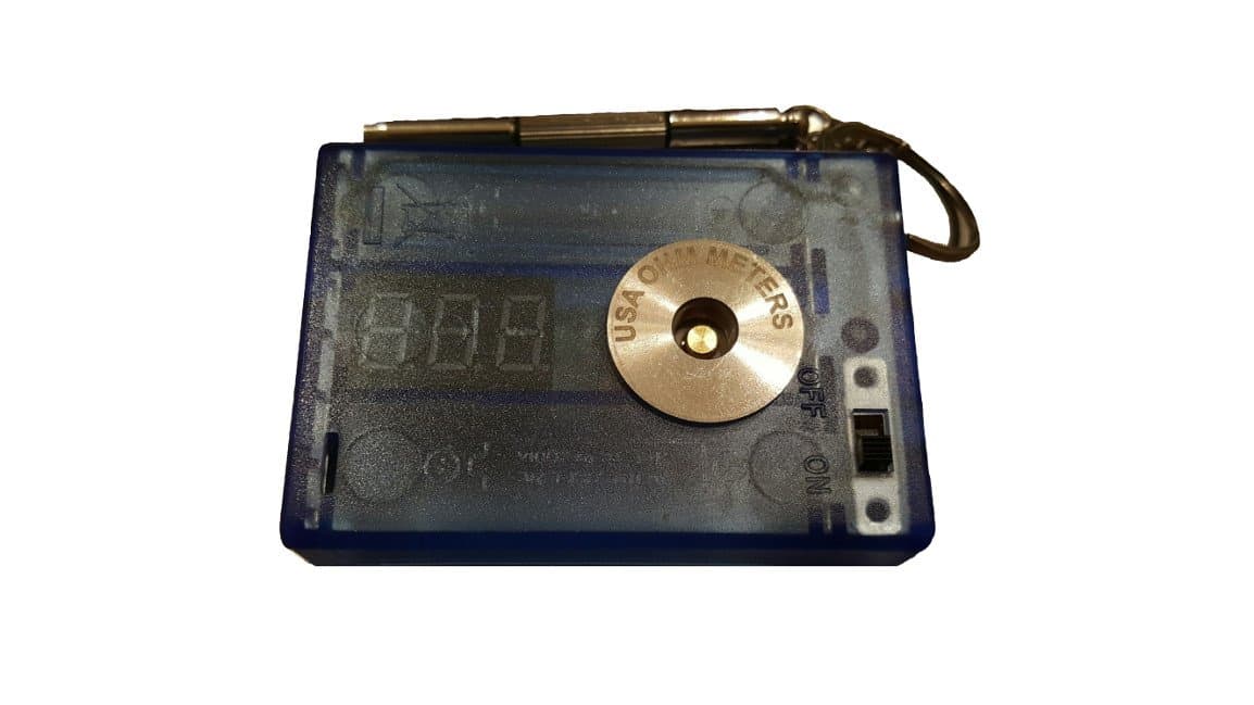 USA Ohm Meter Ultimate Blue Case with Orange Led: Digital Electric Cigarette Atomizer Tester RDA RBA