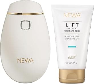 Face Lifting Device Radio Frequency Facial and Neck RF Skin Tightening Sculpting Anti Aging - FDA Cleared (Ivory)