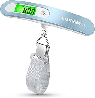 Luxebell Digital Luggage Scale Gift for Traveler Suitcase Handheld Weight Scale 110lbs