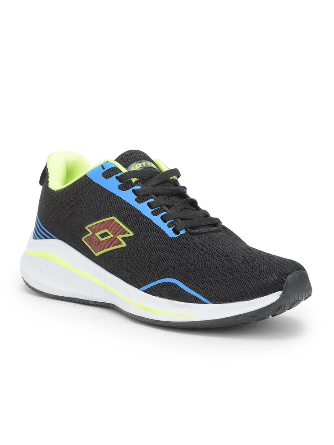 Lotto Men Fausta Black Running Shoes