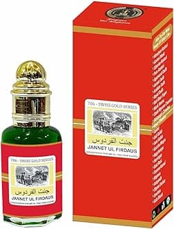 INDRA SUGANDH BHANDAR Jannat-E-Firdaus Firdos 12ml Roll-On Swiss Gold Perfume Oil for Men | Long Lasting | Alcohol Free
