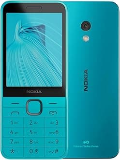 235 4G [2024] 7 cm [2.8] 99 g Blue Basic mobile phone (NOKIA 235 4G TA-1614 DS GBIE BLUE)