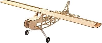 Balsa Wood Airplane Kits T05 Vogee-08 Training Plane, 32" Wingspan Laser Cut Unassembled Flying Model Aircraft to Build, DIY RC Airplane Kit for Adults (KIT+Motor+ESC+Servo+Prop)