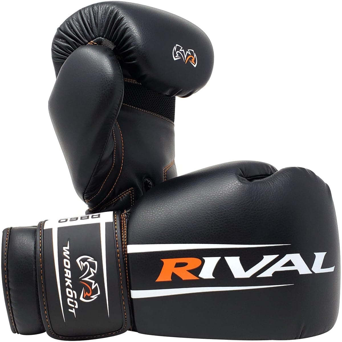 Boxing RB60 2.0 Workout Bag Gloves, Hook and Loop Closure - Breathable Mesh Palm, Soft Inner Lining, and Pre-Formed Pro Fit