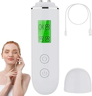 Skin Hydration Tester Monitor - Professional Portable Digital Corneometer Facial Moisture Analyzer Meter Tool - Multifunctional Hydration Test and Tracking Device for Skincare with LCD