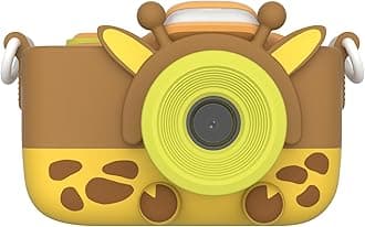 myFirst Camera 3 - Kids Digital Camera, Video Camera for Toddlers, 16MP, 1080HD Video, MicroSD Card, with Selfie & Macro Lens, LED Flash, Neck Lanyard, for Kids 3-12 (Yellow)