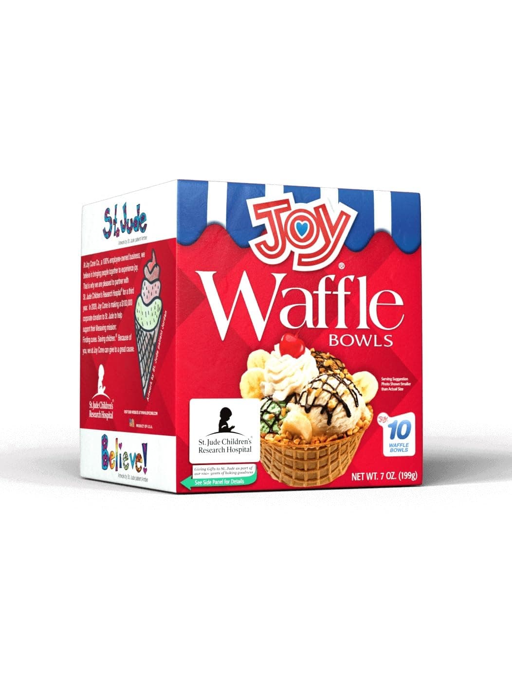 Joy Cone Waffle Bowls, 10 ct