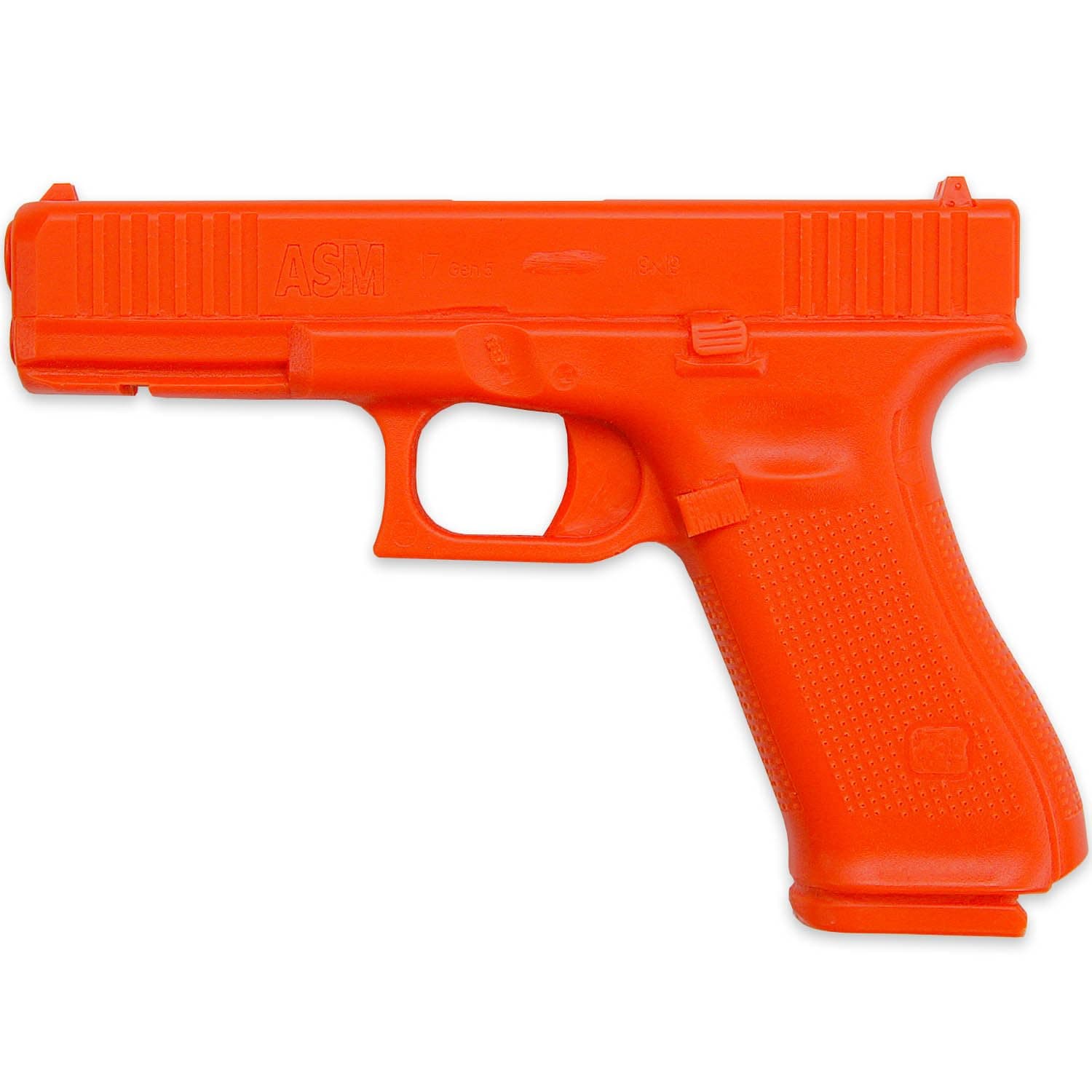 American Safety Trainers - Compatible with Glock Models - Non-Functional Solid Polymer Training Guns - Blaze Orange - U.S.A. - Safe Practice Aides - Fits Model Specific Holsters