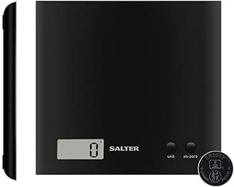 Salter Arc Kitchen Scale Black 1066 Bkdr15
