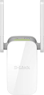 D-Link AC1200 Mesh Wi-Fi Range Extender- Cover up to 1550 sq. ft. and 30 Devices - Dual Band, Mesh, Booster, Repeater, Access Point, Extend Wi-Fi in Your Home, Ethernet Port, App Setup (DAP-1610-US)