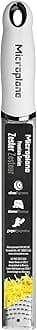 Microplane Premium Classic Citrus Zester Tool and Parmesan Cheese Grater - White