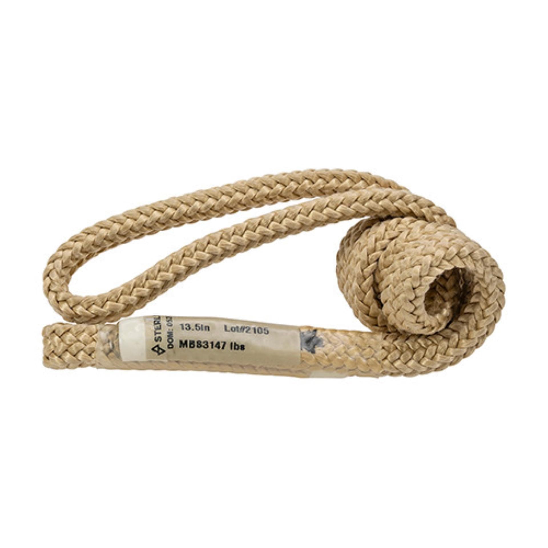 Sterling Rope 6.8mm Hollow Block Loop