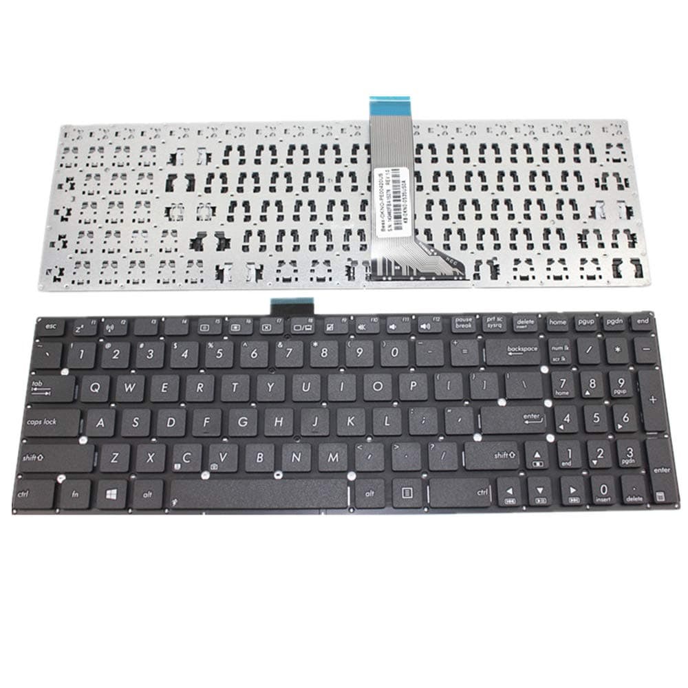Laptop Keyboard For ASUS A7 A7C A7Cb A7Cc A7Cd A7D A7Db A7Dc A7F A7G A7J A7Jb A7Jc A7K A7M A7S A7Sn A7Sv A7T A7U A7V A7Vb A7Vc Colour Black US United States Edition