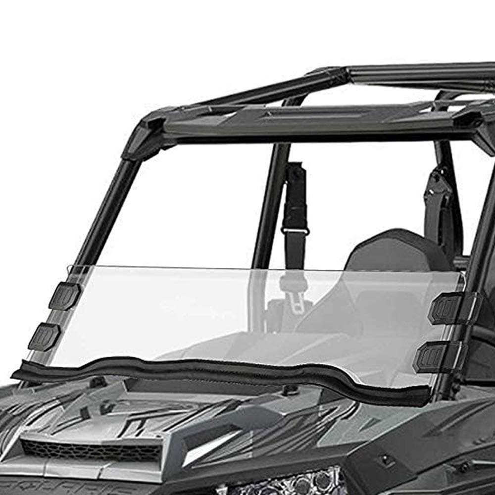 Orion Motor Tech UTV Half Windshield, Compatible with Polaris Razor, 15-18 RZR 900, 15-18 RZR 4 900, 15-18 RZR S 900, 15-18 RZR XC 900, 14-18 RZR 1000, 16-18 RZR S 1000, 16-18 RZR XP Turbo, 14-18 RZR