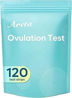 120 Ovulation Test Strips Kit: Accurate & Reliable for Women | Fast & Convenient Fertility Tracking | High Accuracy Ovulation Test Kit, Blue