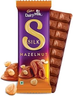- Cadbury Dairy Milk Silk Hazelnut Chocolate Bars, 54 g