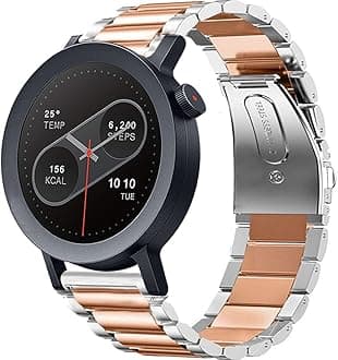 Lamshaw Compatible with CMF Watch 3 Pro Band, Quick Release Stainless Steel Metal Replacement Straps Compatible for Compatible with CMF Watch Pro 1, 2, 3 Pro Smartwatch