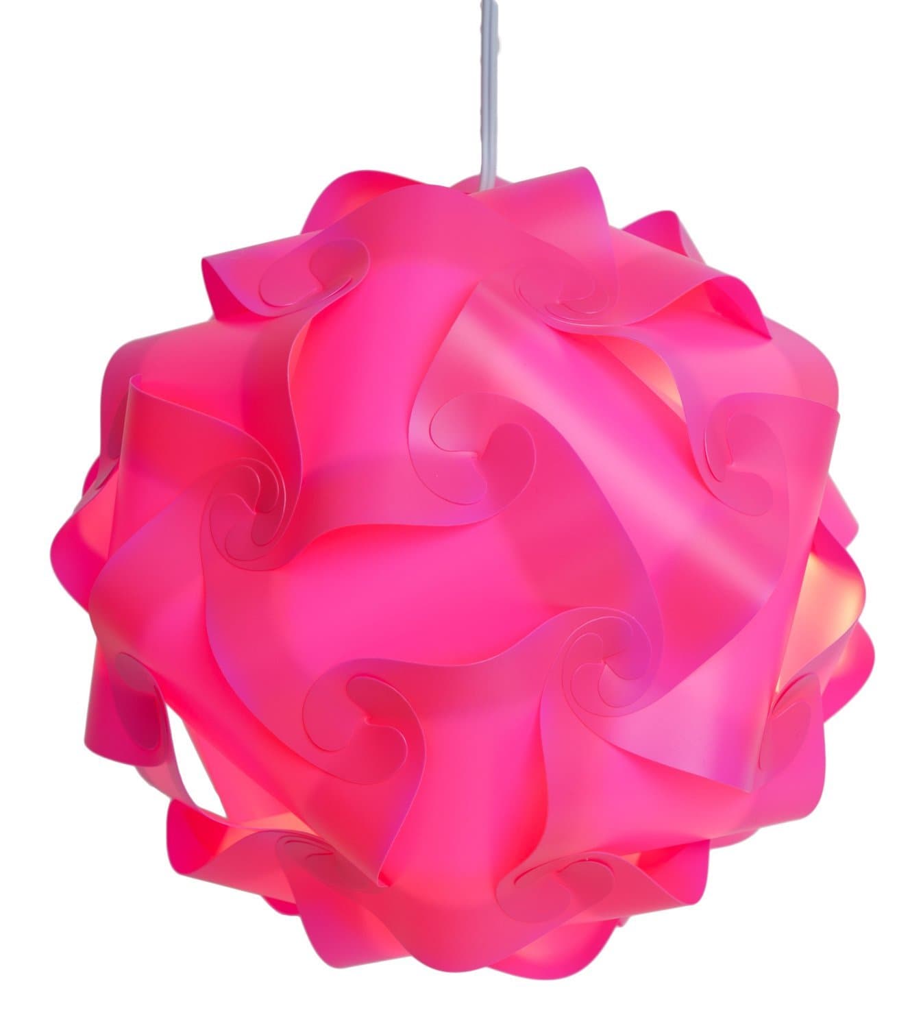 Infinity Lights - Puzzle Lamp Shade Kit (Pink, Medium)