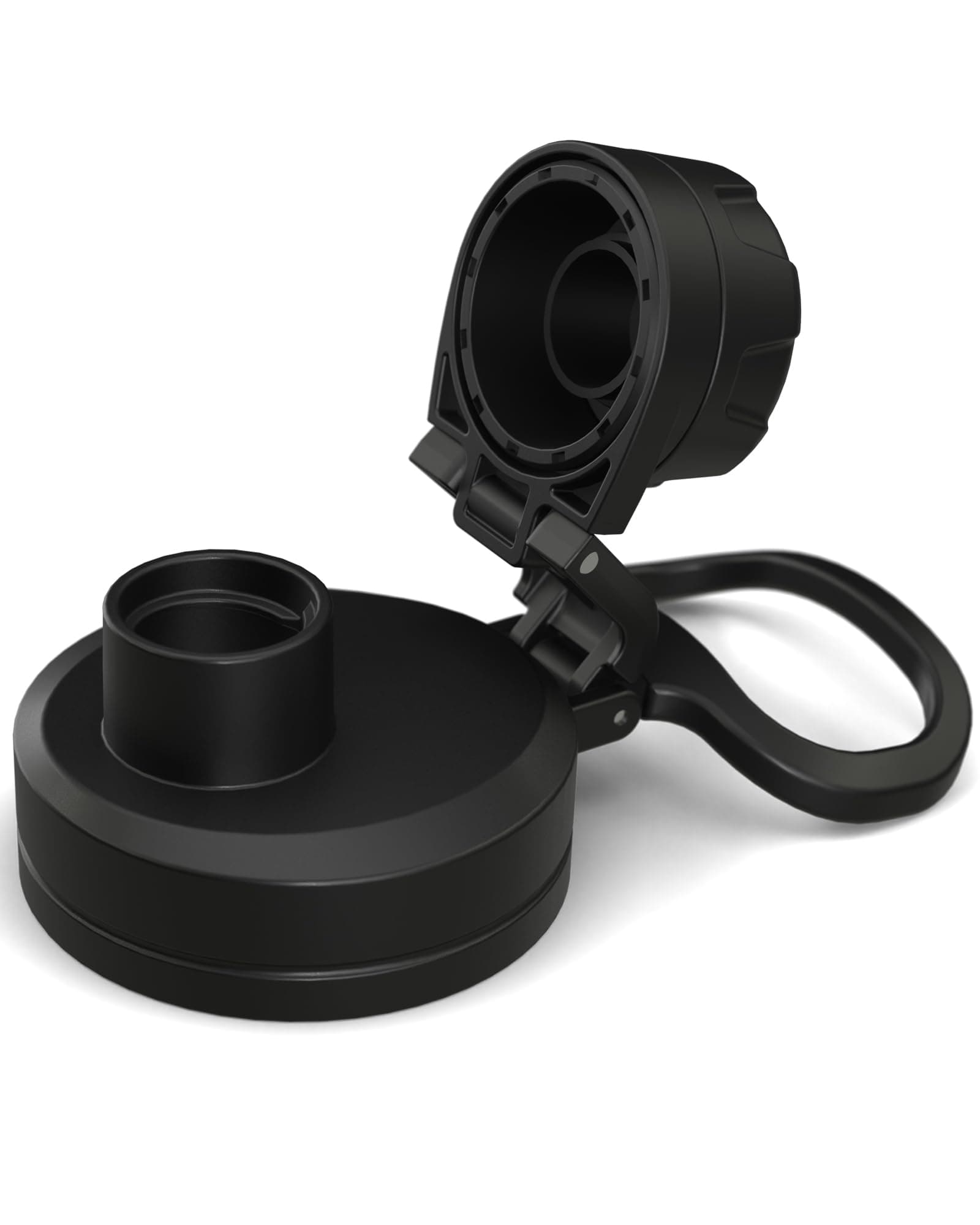 Hydrapeak Replacement Lid With Flexible Handle - Fits All Hydrapeak Wide Mouth Insulated Water Bottles, Leak Proof and Spill Proof Bottle Cap