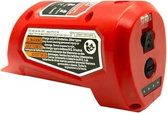 ExpertPower Charger Portable Power Source Adapter for Milwaukee M12 Battery, 48-11-2401, 48-11-2402, 48-11-2420, 48-11-2430, 48-11-2440, 48-11-2460, 48-11-2411, 48-11-2412 and Heated Hoodie Jacket