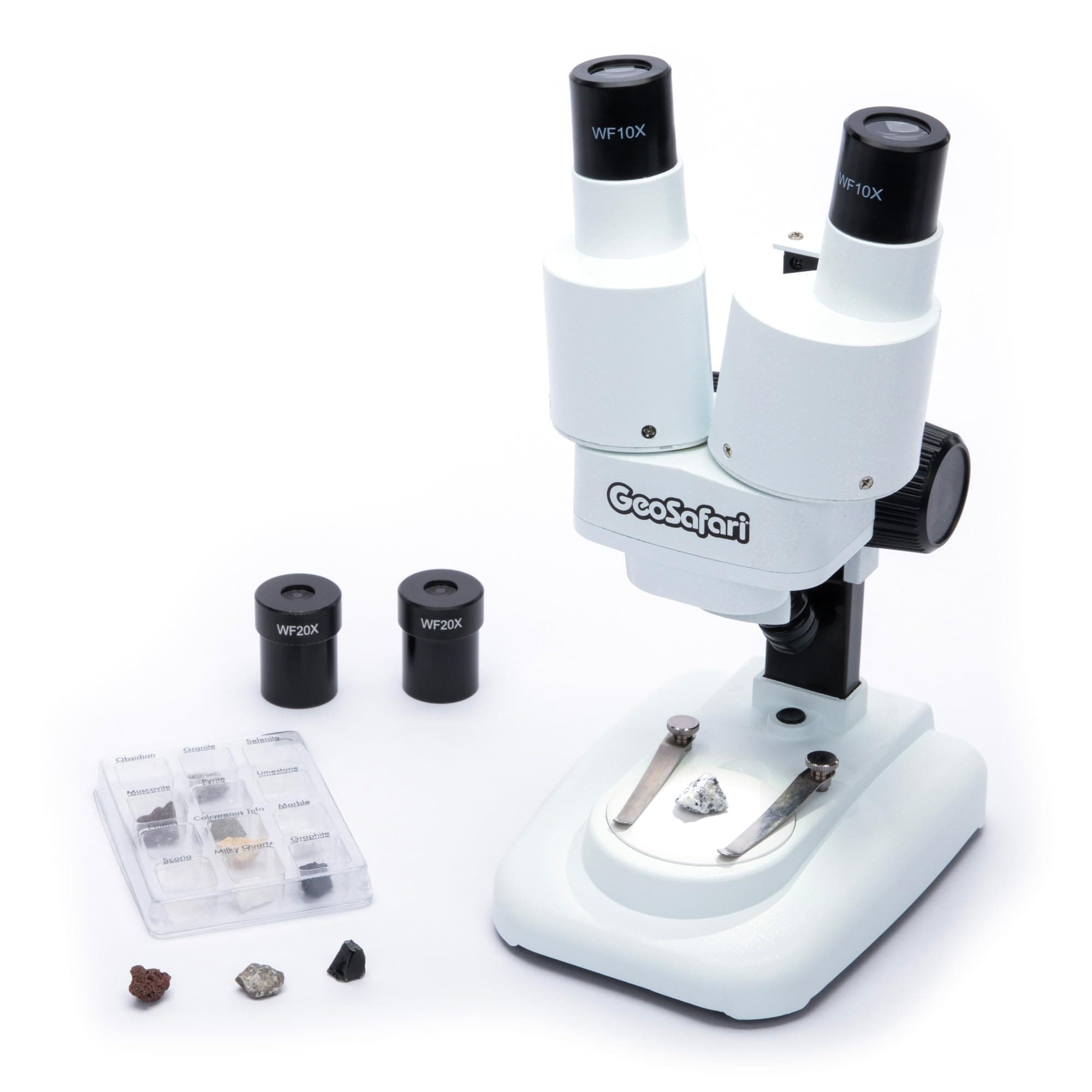 Learning Resources GeoSafari Stereo Microscope View 3D Objects Up Close, Ages 8+