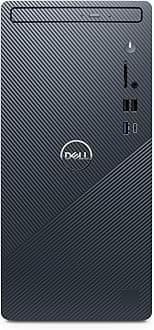 Dell Inspiron 3030 Tower Desktop Computer - 14th Gen Intel Core i7-14700 up to 5.40 GHz Processor, 8GB DDR5 RAM, 1TB NVMe SSD, Intel UHD Graphics 770, DVD+RW, Windows 11 Pro