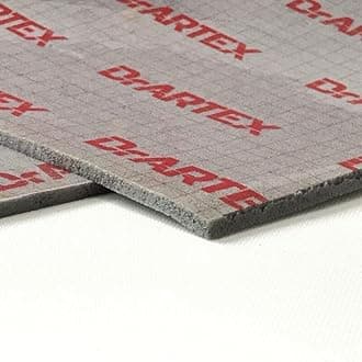 Acoustic Insulation Sheets, Latex Impregnated, 0.5 mm Thick, 14 Sheets, 2.6 sq m Total Area, Flexible, Adhesive