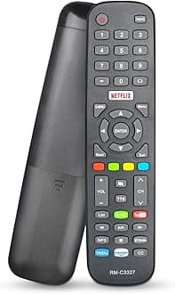 NKF Replacement Remote Control RM-C3327 KT1746-HG1 for JVC & Polaroid Smart TVs: LT-55E770, LT-49E770, 40T2F, 50T7U, 49T7U, 55T7U, 60T7U