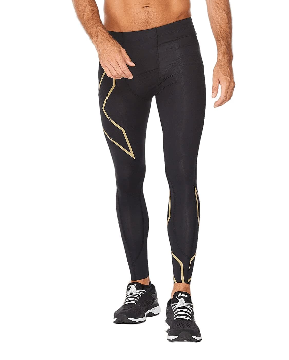 Light Speed Compression Tights Black/Black Reflective MD Tall T