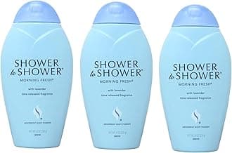 Shower to Shower Morning Fresh Body Powder 8 Oz (Pack of 3)