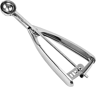 Saebye Mini Cookie Scoop 1 Tsp, Extra Small Cookie Dough Scoop, Melon Baller Scoops, 1/3 Tbsp/ 1 Tsp Scooper, 18/8 Stainless Steel