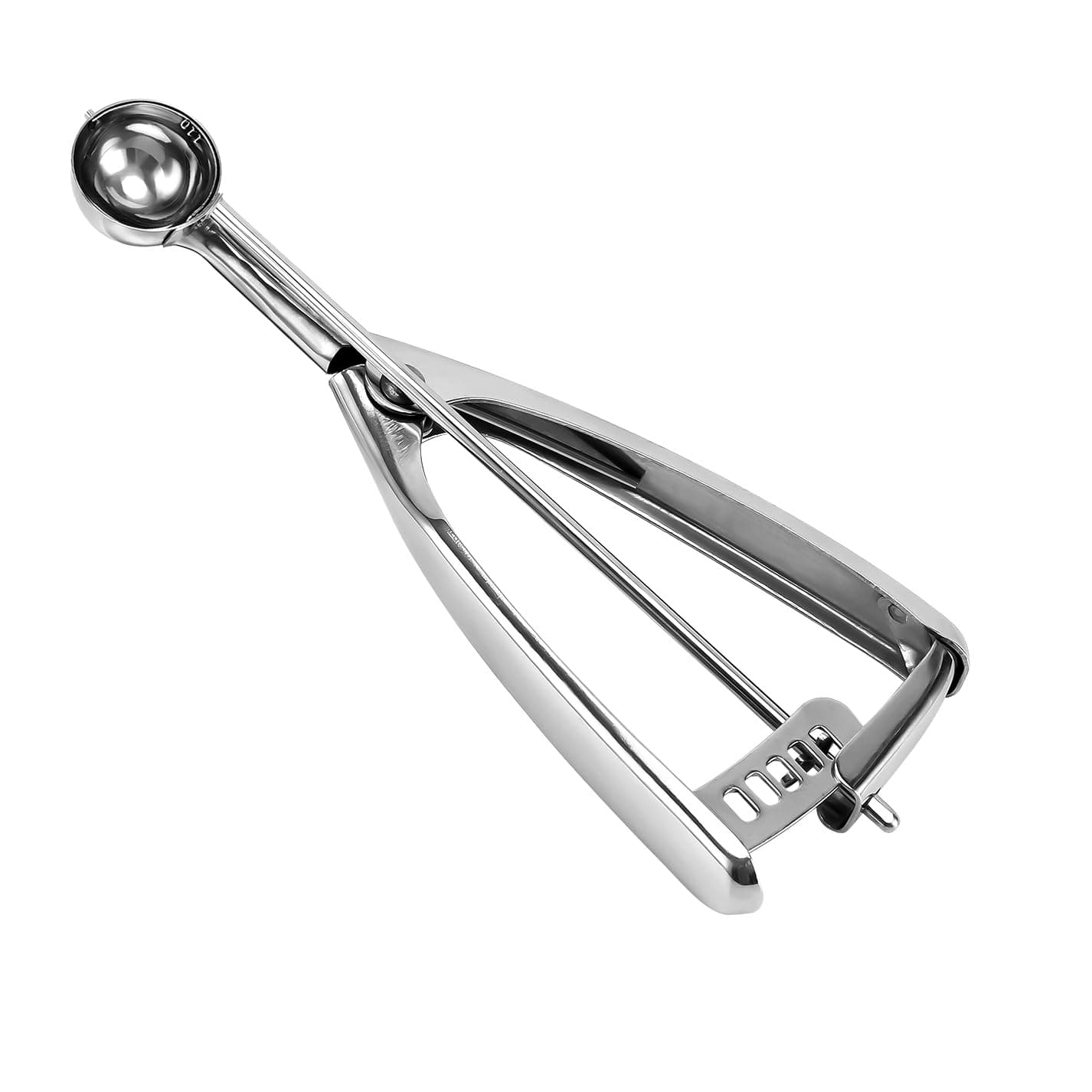 Saebye Mini Cookie Scoop 1 Tsp, Extra Small Cookie Dough Scoop, Melon Baller Scoops, 1/3 Tbsp/ 1 Tsp Scooper, 18/8 Stainless Steel