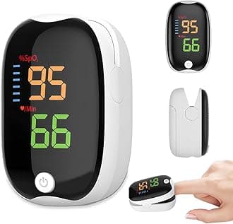 2025 Upgraded Wearable Non - Invasive Glucose Monitor Kit No Prick | Continuous Glucose Monitoring for Diabetes Home & Outdoor Use | One - Touch Operation, Bluetooth Connectivity