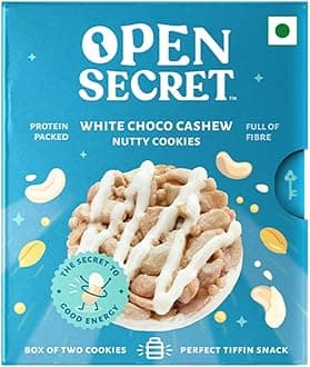 14 X White Choco Cashew Tiffin Box (2 Cookies per Box)