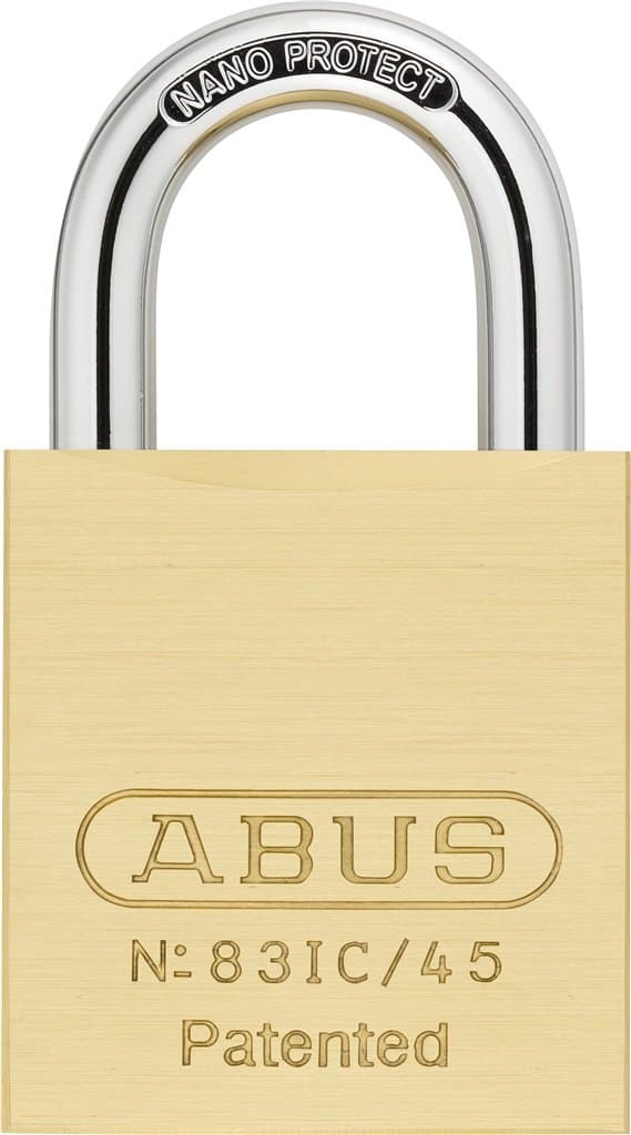 83IC/45 Small Format Interchangeable Core Padlock - Core/Cylinder Not Included