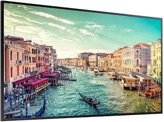 Business QM55R 55 inch 4K UHD 3840x2160 24/7 Commercial Signage LED Display for Business, HDMI, Wi-Fi, and 3-Year WRNTY, 500 nit (LH55QMREBGCXZA), Black