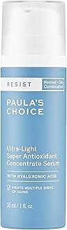 RESIST Ultra-Light Antioxidant Serum w/Pure Hyaluronic Acid & Vitamins, 1 oz Tube