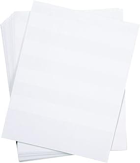 Panduit S075X150YAJ Laser/Inkjet Self-Laminated Label, Polyester, Clear/ White (2,500-Pack)