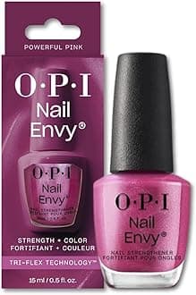 OPI Nail Strengthener Pink Pearl 15mL (Nail Envy Alpha Color NT229) Nail Care Strengthening Protection Hardener Beautiful Nail Care Self-Nail Care