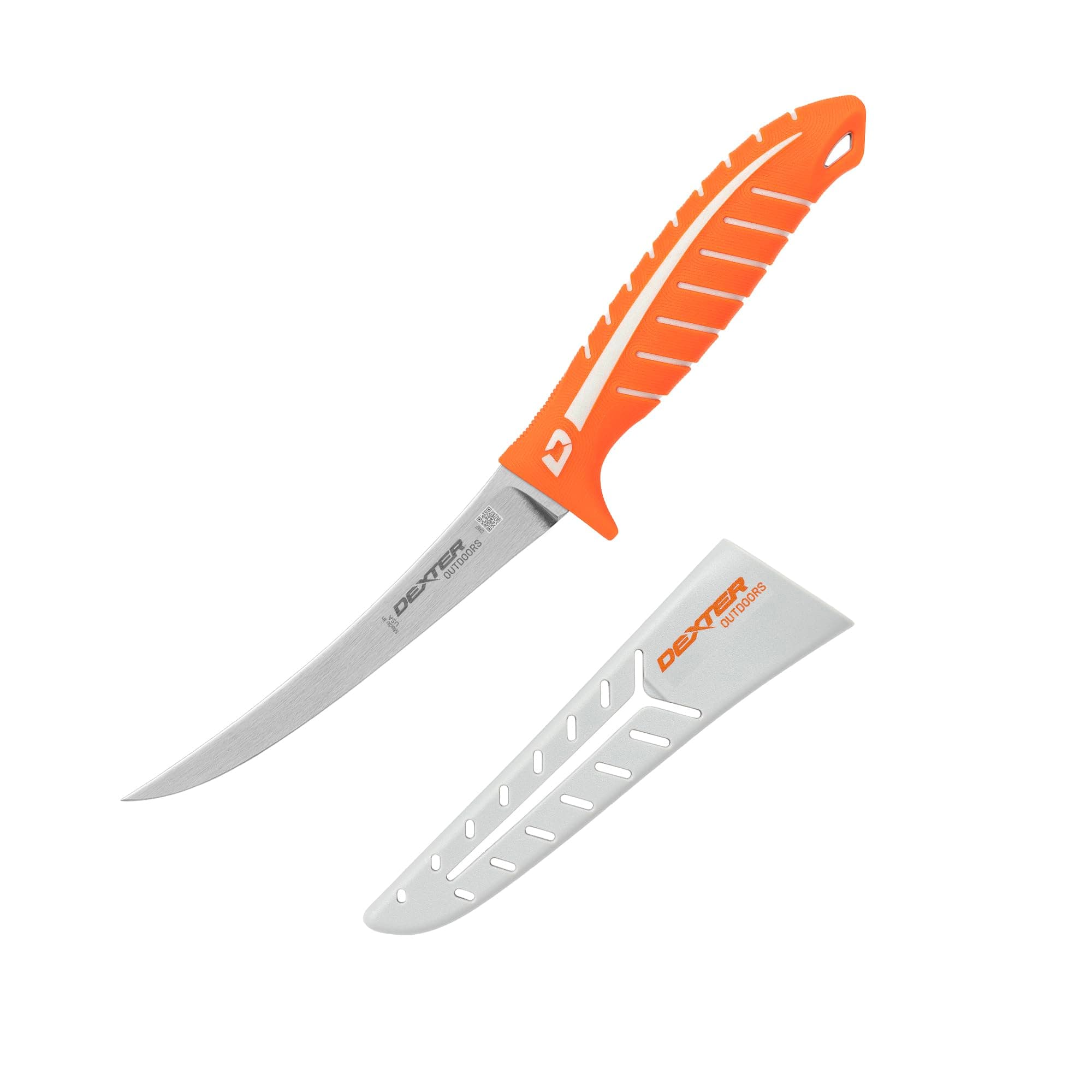 - Dextreme Single Edge 6" Flexible Fillet Knife | Includes Sheath