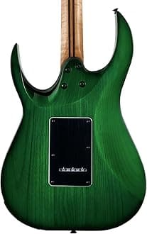 GTRS M810 Smart Electric Guitar with Effect Intelligent System, Practice Guitar Kit Humbucking Pickups, 2 Point Bridge Right Hand for Beginner, Performance, Green Burst